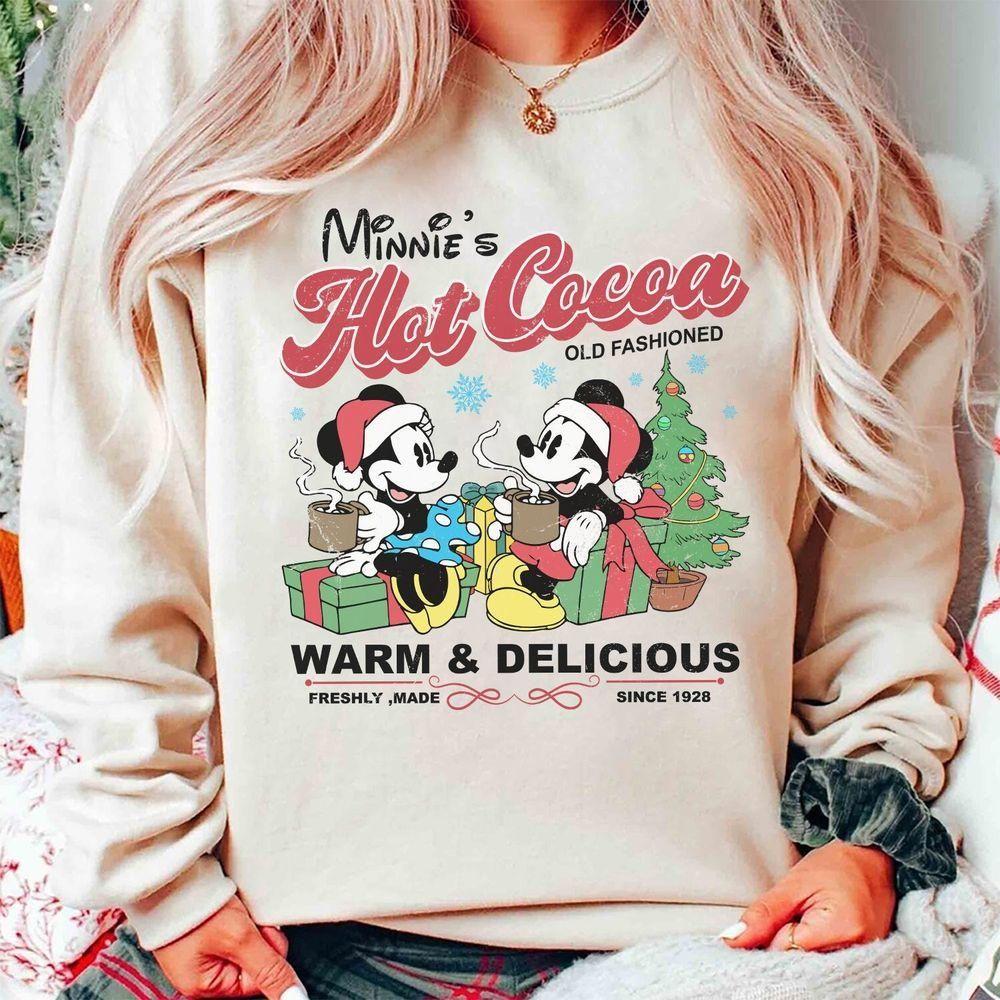 Vintage Minnies Hot Cocoa Christmas Vuitino Apparel Vintage Minnies Hot Cocoa Christmas Vuitino Apparel